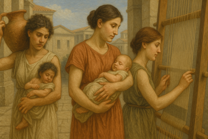 Le donne lavoratrici nell'antica Grecia