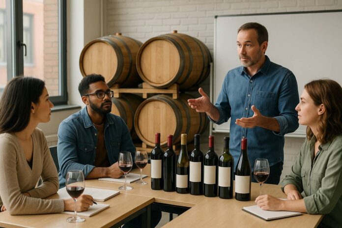 Formazione professionale nei mestieri del vino