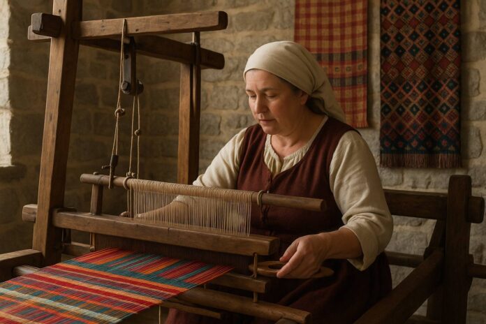 Il lavoro tessile: un'abilità tramandata