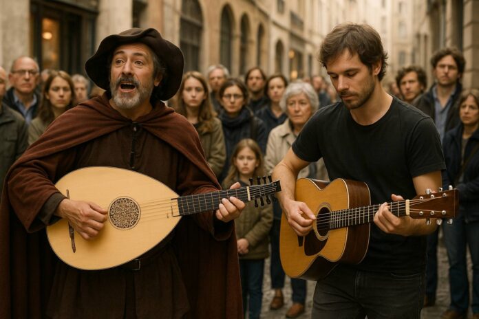 Lavoro e musica popolare: cantastorie e suonatori ambulanti