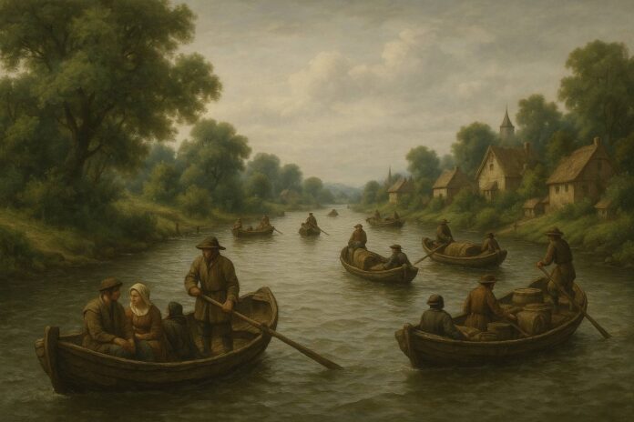 Lavoro e navigazione fluviale: barcaioli, traghettatori e norme perdute