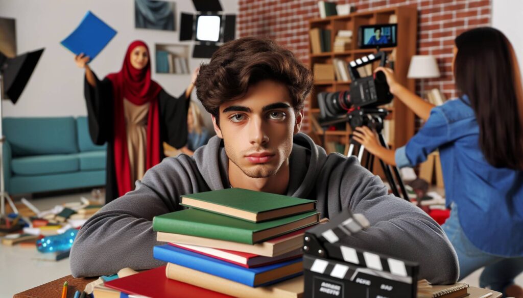 Sfida del bilanciamento tra scuola e recitazione