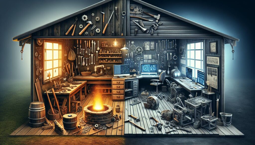 Dalle botteghe medievali ai laboratori moderni