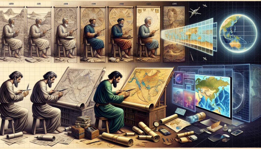 Tecniche di mappatura antiche e medievali