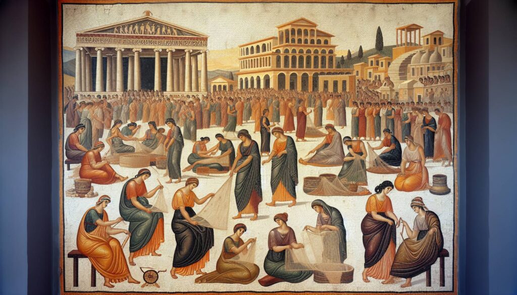 Il lavoro delle donne nelle poleis greche