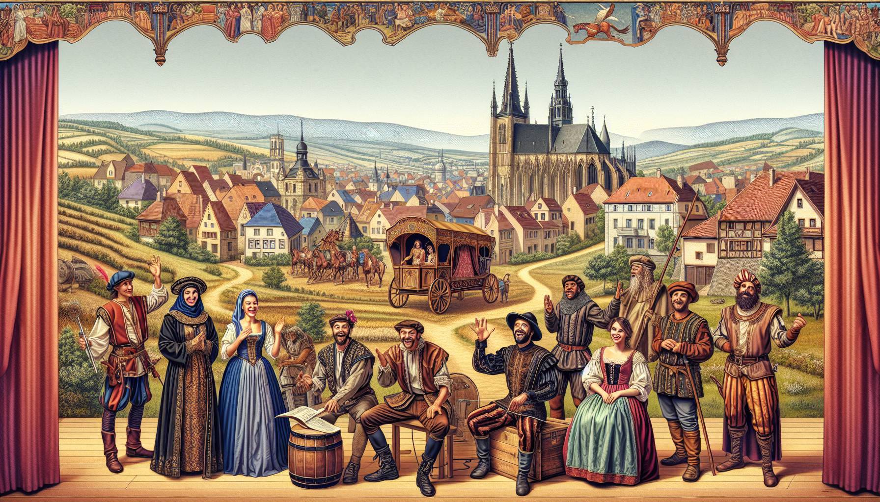 Lavoro e teatro Storia del teatro itinerante in Europa: origini, percorsi e trasformazioni