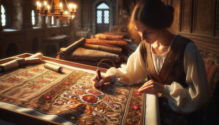 Il ruolo delle donne nell'arte del ricamo