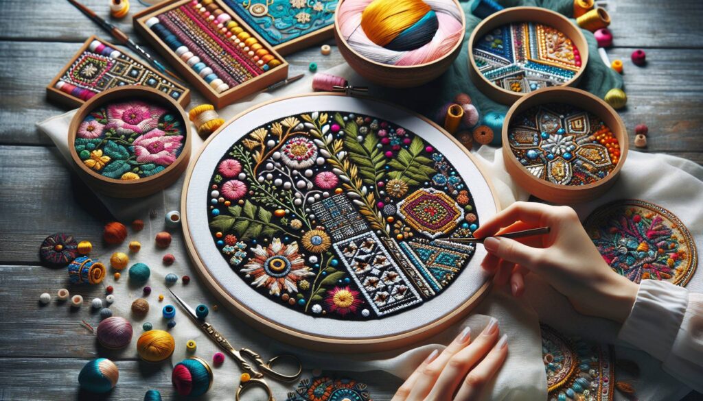 Ricamo a mano: tradizione e maestria