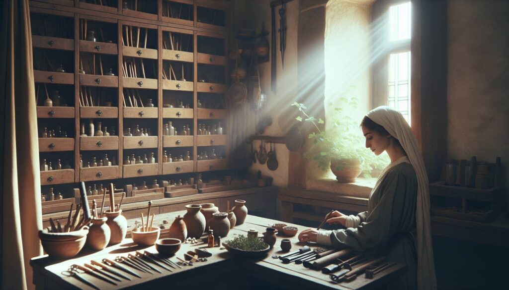 L'uso degli strumenti medici artigianali