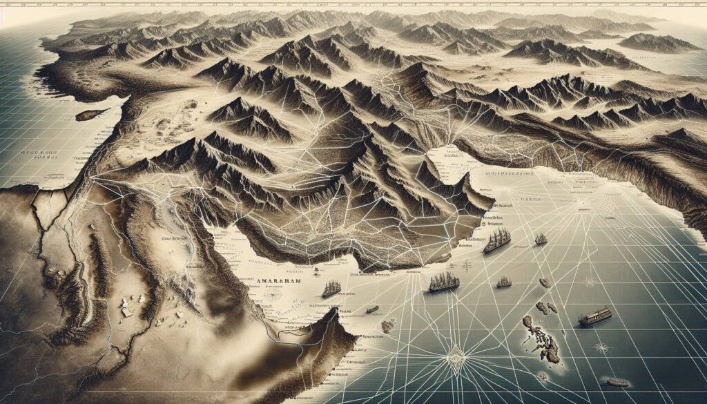 Mappare le vie principali del sale