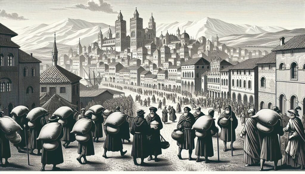 Crescita urbana stimolata dal commercio del sale