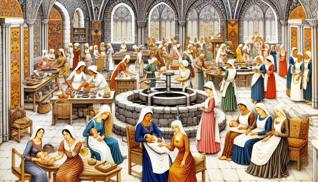 Le cuoche: anima culinaria del castello