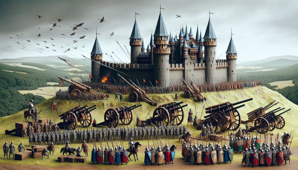 Attacchi tipici contro i castelli medievali