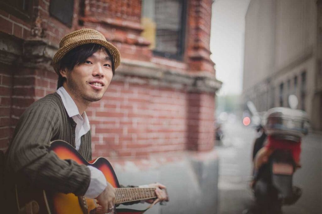 Attrazione turistica e musicisti di strada