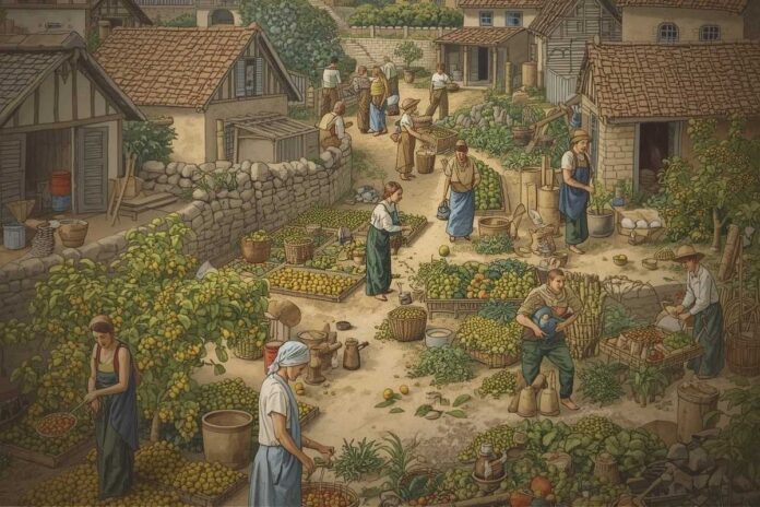 Comunità rurali: auto-sufficienza e organizzazione del tempo