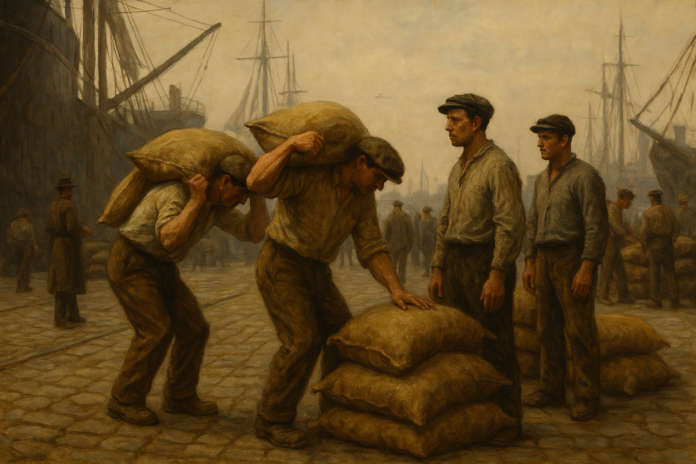 Il lavoro portuale nella storia: fatica, gerarchie e prime forme di organizzazione
