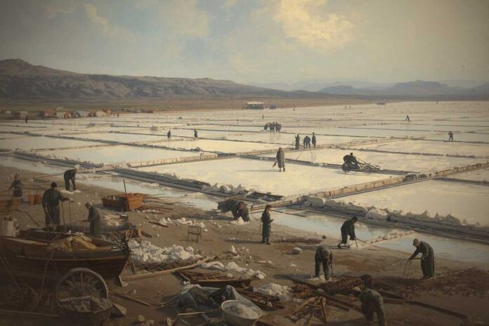 Lavoro e commercio del sale: le vie del sale e le loro leggi