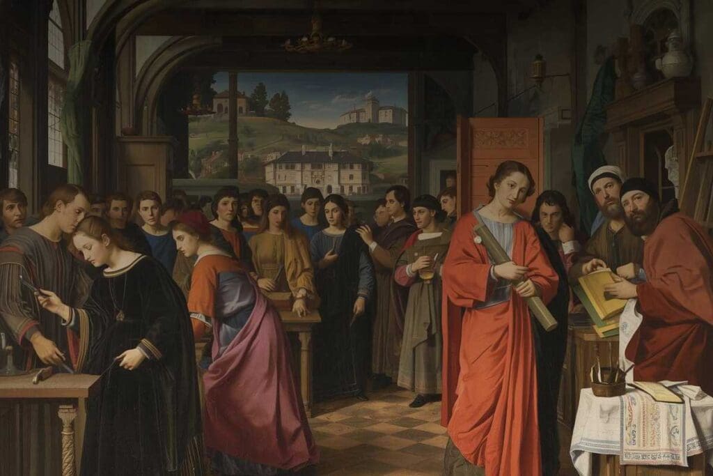 L'importanza delle botteghe nell'educazione artistica