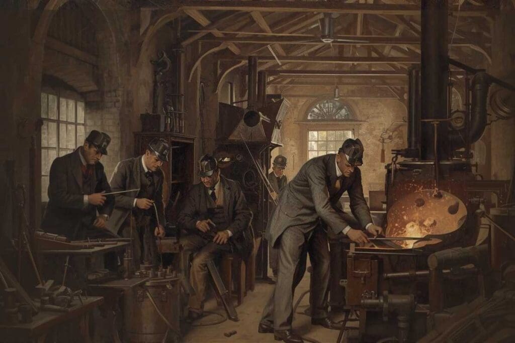 Origini e formazione dei primi macchinisti