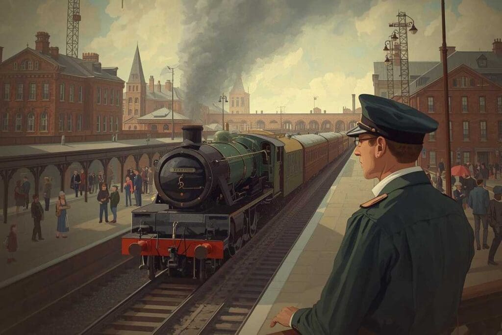 Ruolo del macchinista nelle prime ferrovie