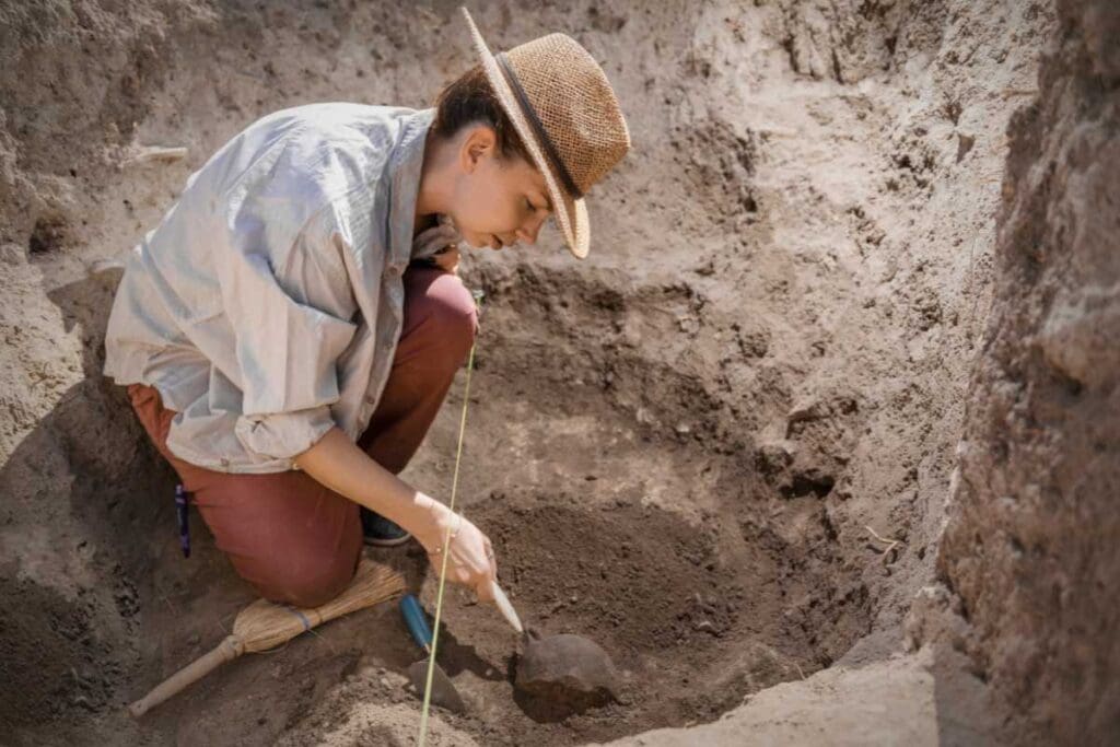 Una giornata tipo per uno scavatore archeologico