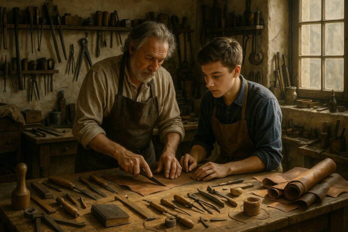 Tempo di lavoro Lavoro artigianale: maestria e tradizione nel passato