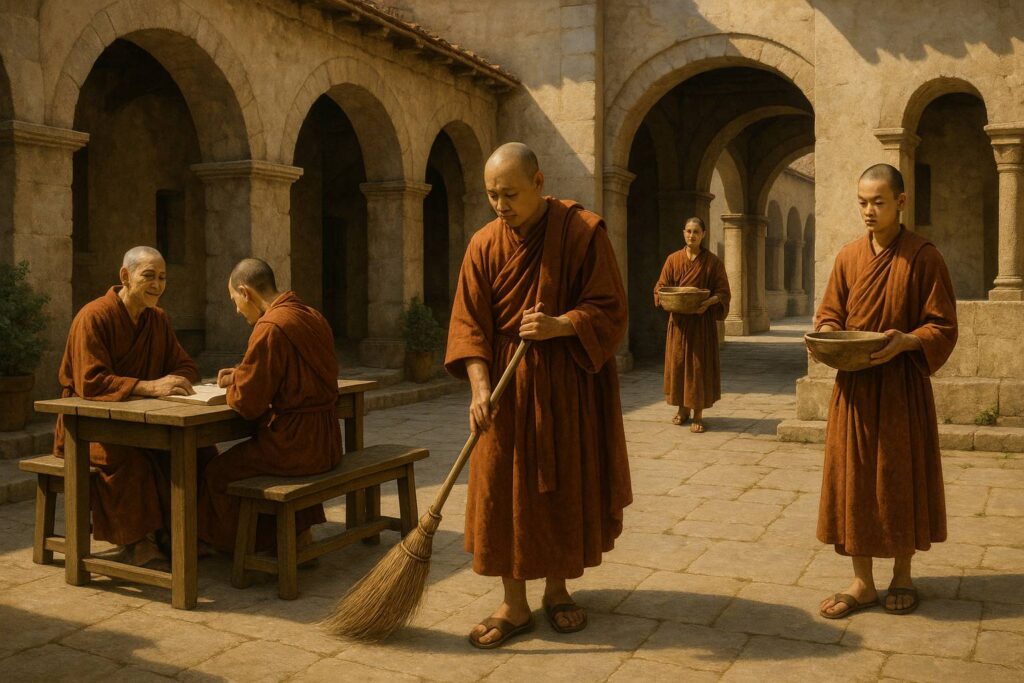 Le diverse regole delle comunità monastiche