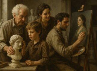 Ereditarietà professionale nelle arti: pittori e scultori di famiglia