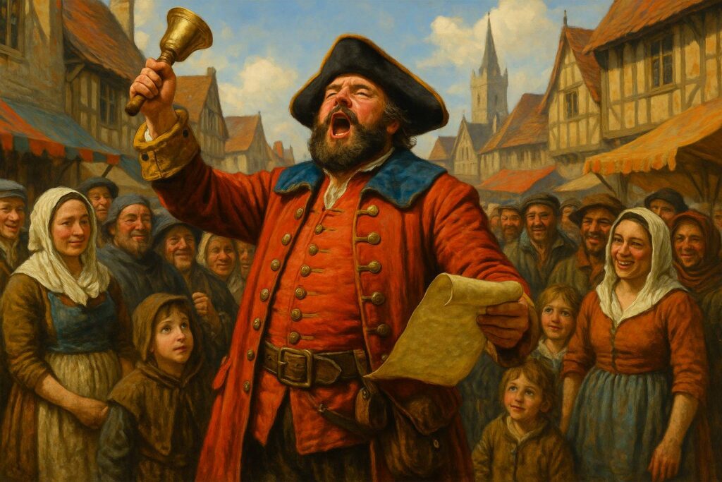 La figura del banditore come intrattenitore