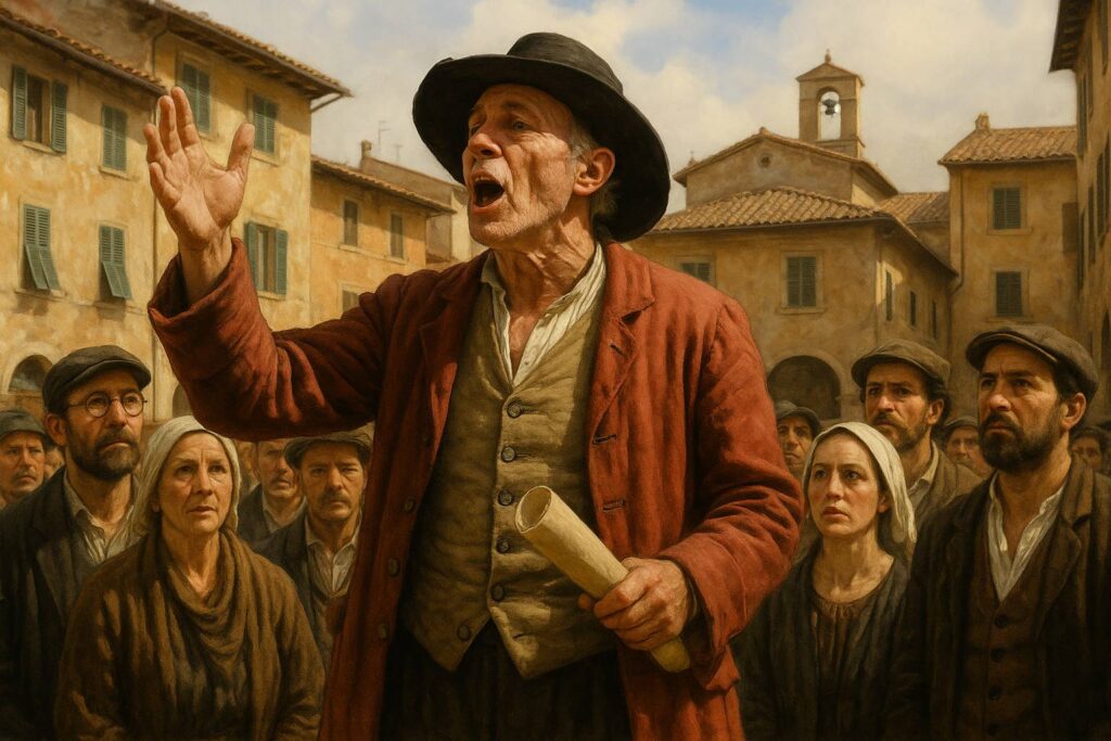 Influenza delle tradizioni orali nei piccoli centri