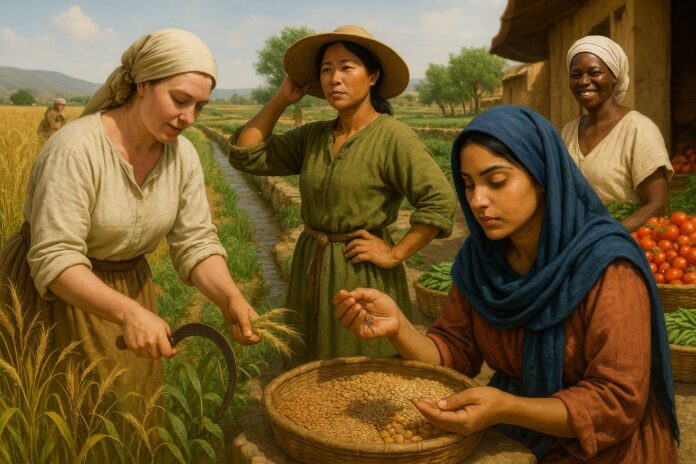 Donne in agricoltura Le donne e l'agricoltura: una storia secolare di contributi