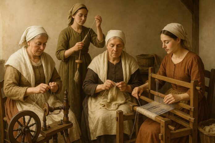 Lavoro domestico e artigianato: le abilità femminili nel passato