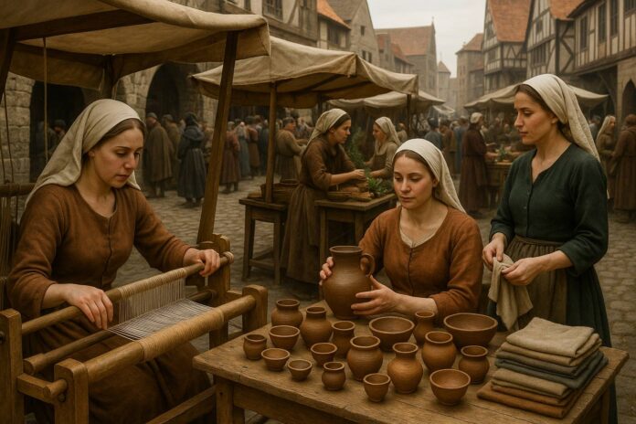 Lavoro come privilegio Donne e lavoro nel Medioevo