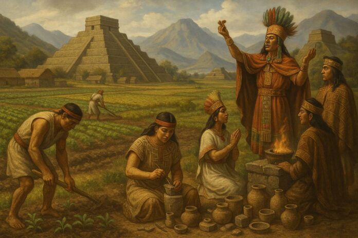 Lavoro come privilegio Il lavoro nelle civiltà precolombiane