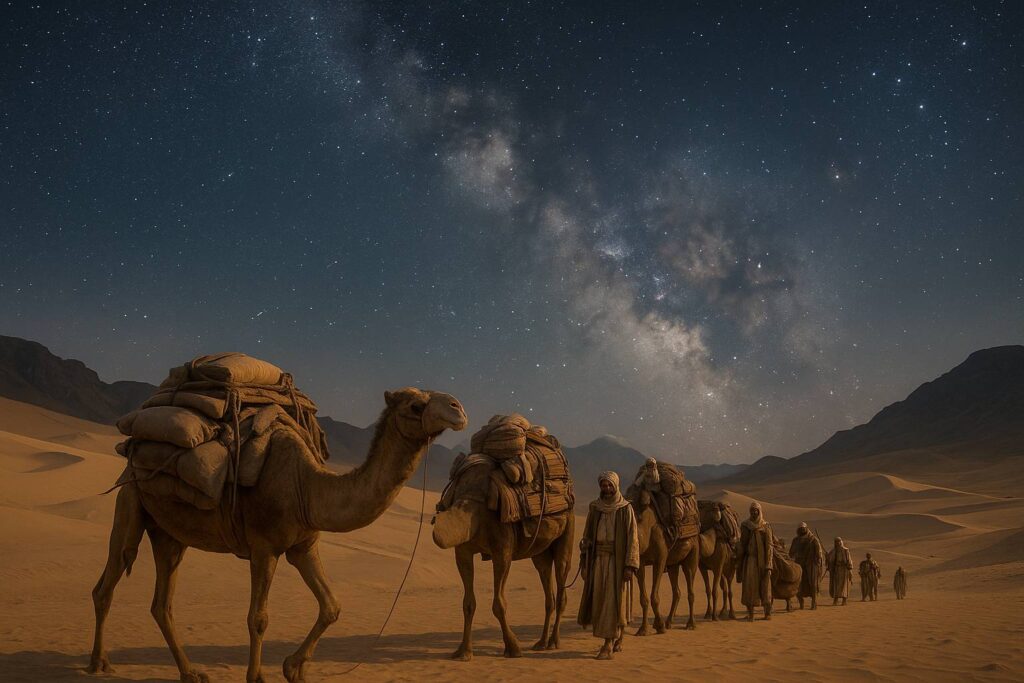 Origini delle carovane commerciali