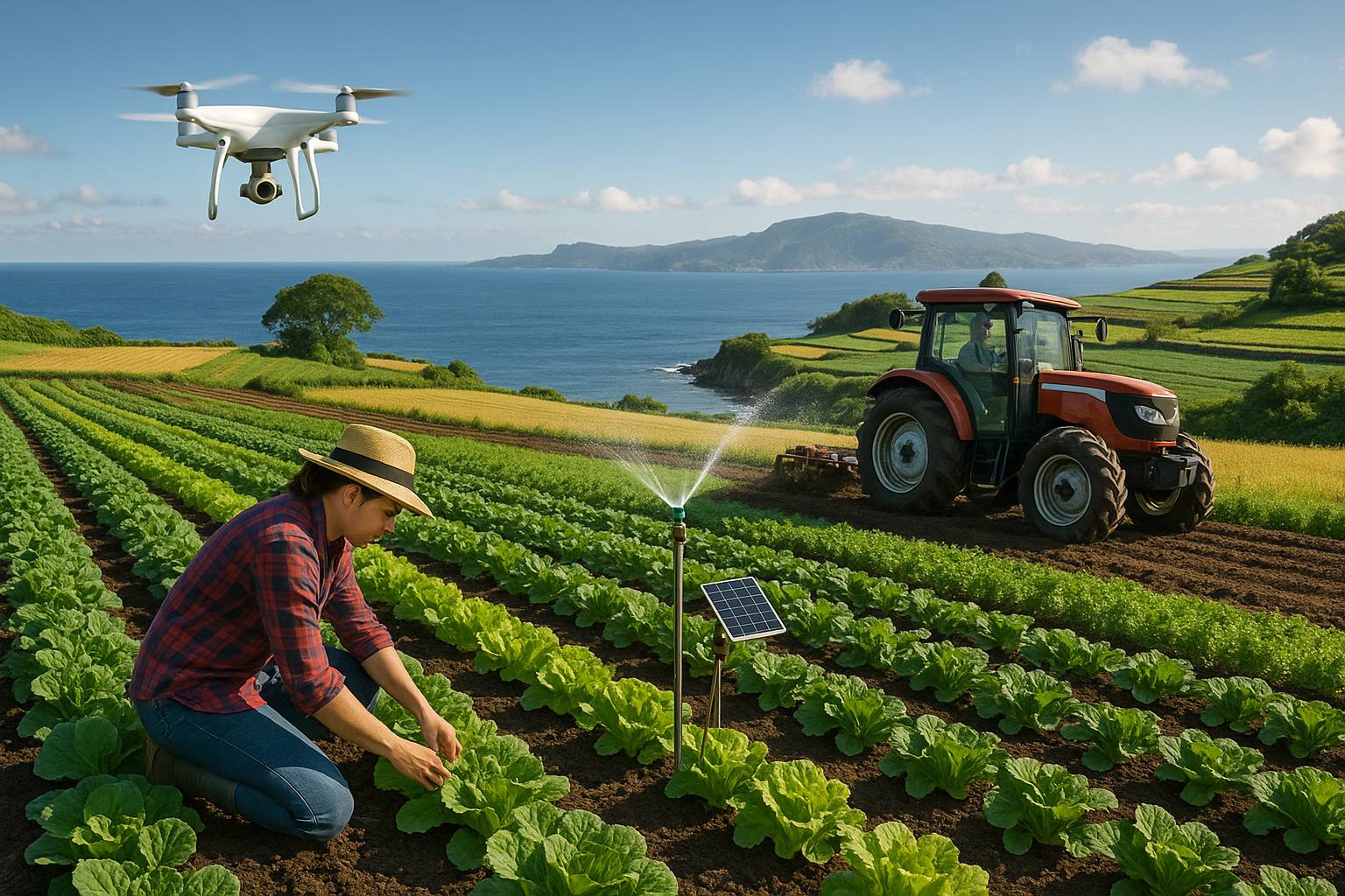 Isolamento geografico Agricoltura insulare: tradizioni e nuove tecnologie