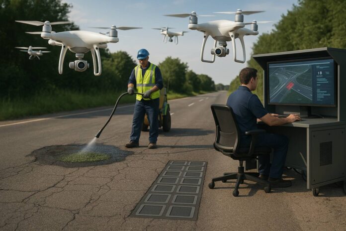 Manutenzione urbana Innovazioni tecnologiche nella manutenzione delle strade