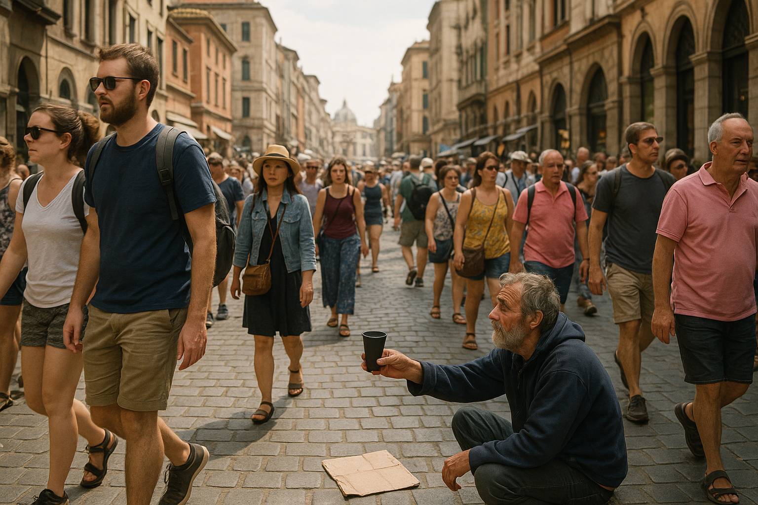Mendicità L'impatto del turismo sulla mendicità urbana