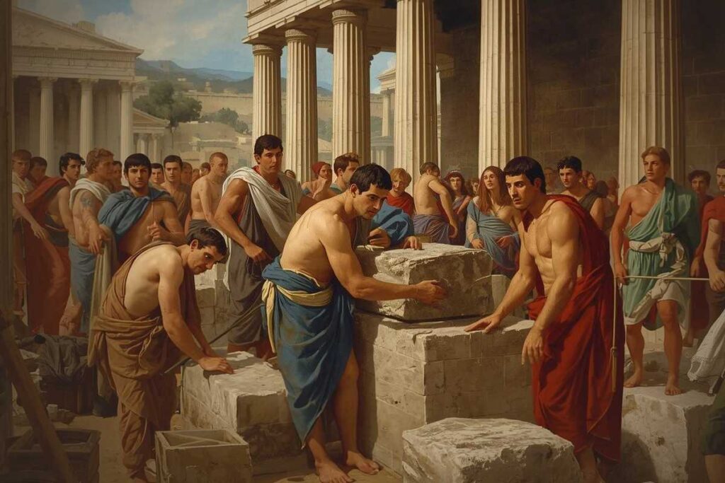 Lavoro come pena nell'antica Roma e Grecia