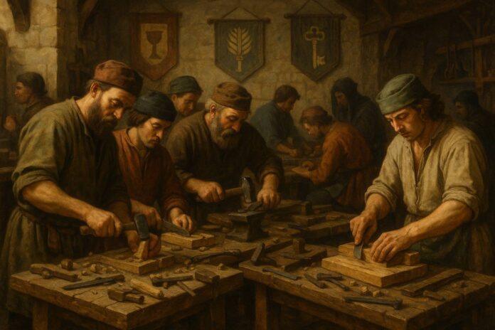 Le corporazioni medievali: protezione e regolamentazione dell'artigianato