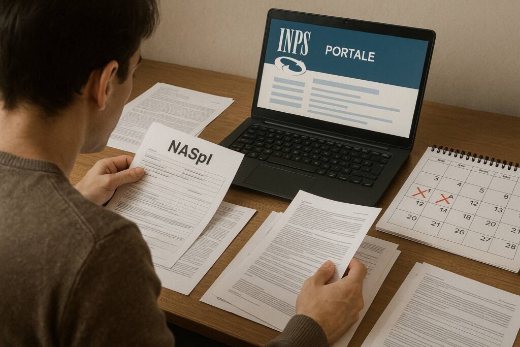 Come presentare domanda di Naspi sul portale