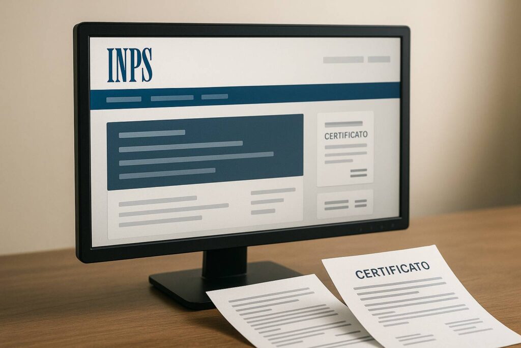 Tipologie di certificati accessibili tramite il portale