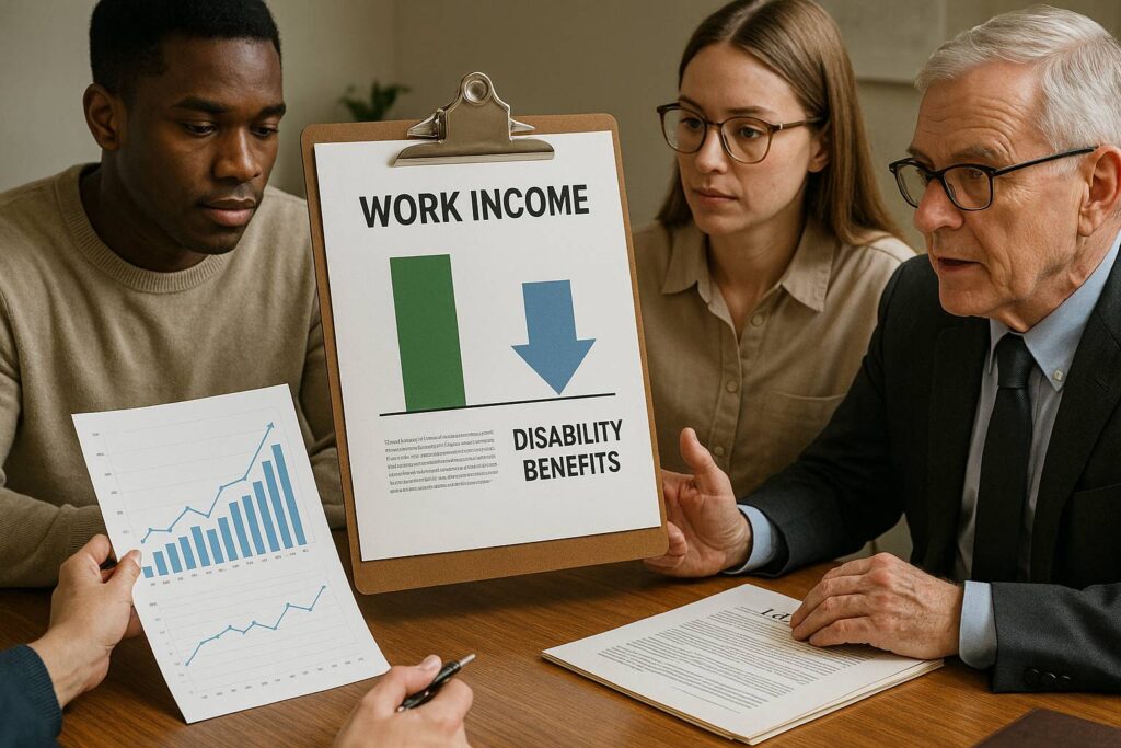 Definizione di reddito da lavoro e invalidità