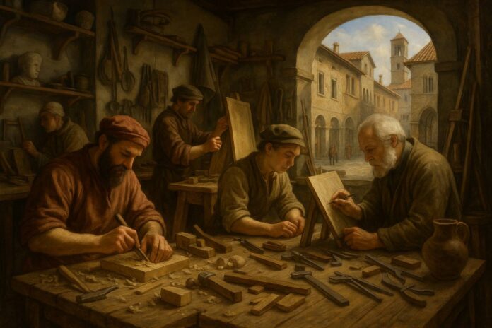 Corporazioni artigiane Le corporazioni artigiane nel Rinascimento: diritti, gerarchie e regole