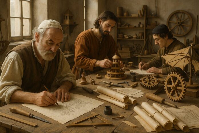 Corporazioni artigiane Innovazioni tecniche e materiali nel Rinascimento