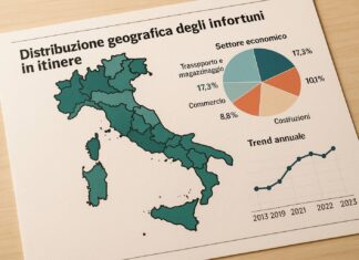 Statistica degli infortuni in itinere in Italia