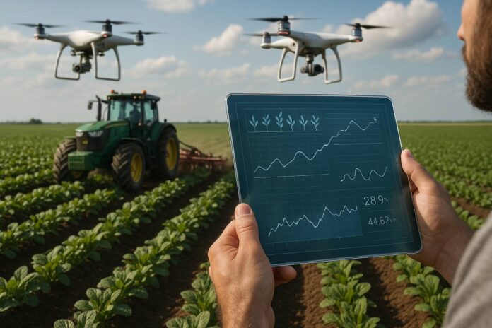 lavoro agricolo Rivoluzione tecnologica nei campi: dai droni ai big data