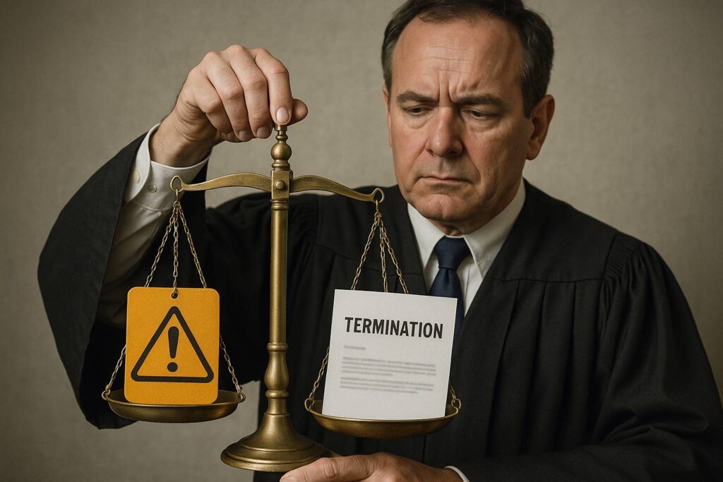 Definizione di richiamo e licenziamento