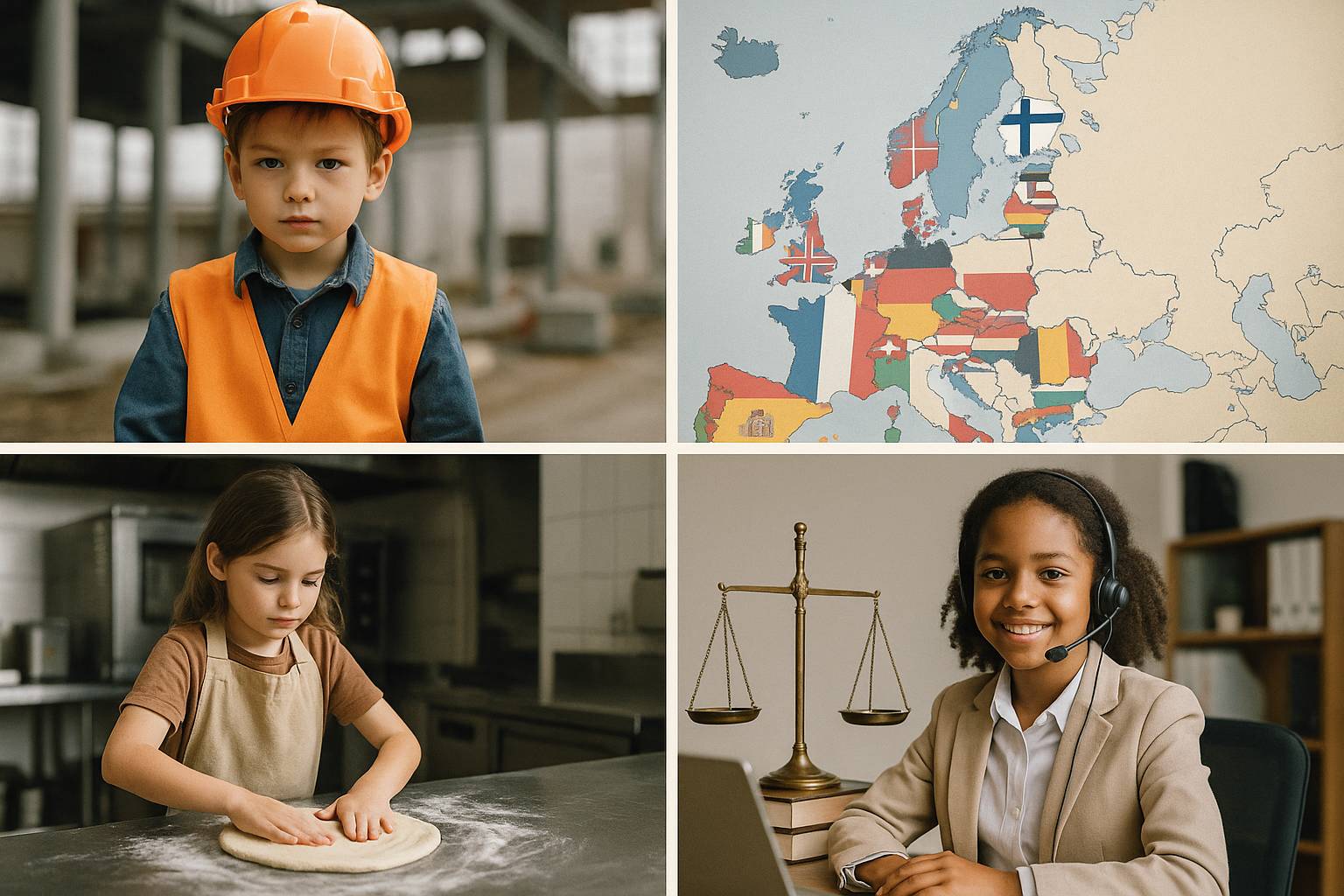 Lavoro minorile Le leggi sul lavoro minorile: un confronto tra gli stati europei