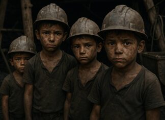 Le condizioni di lavoro dei bambini nelle miniere